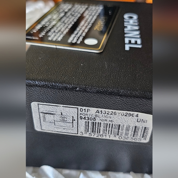 CHANEL Porte Bil Mon Caviar Leather Bifold Wallet - Picture 11 of 14